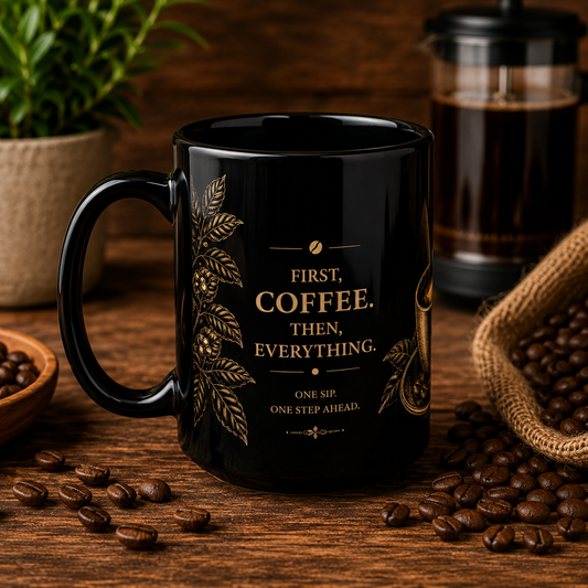 Coffee first then Everything